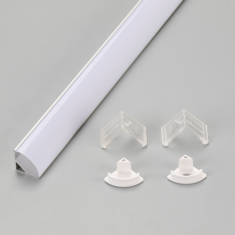 Ъглово алуминиево екструдиране за светлинен профил с LED лента